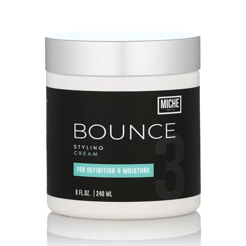 Miche Bounce Styling Cream – Definition & Moisture for Curly Hair, 8 fl oz Avelisse