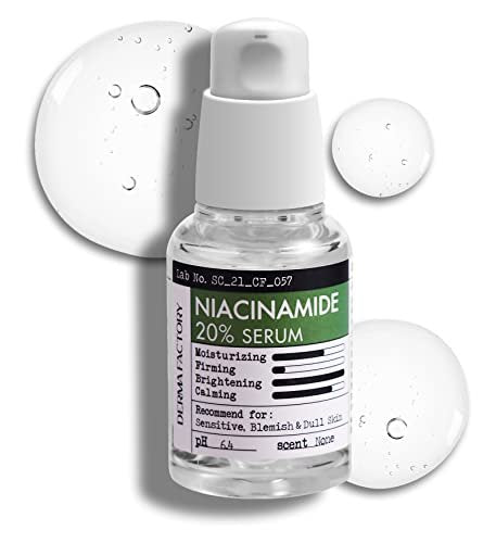 Niacinamide 20% Vitamin B3 Face Serum with Damask Rose Water - Anti-Aging, Pore Minimizing, Sensitive Skin - 1 Fl Oz Avelisse