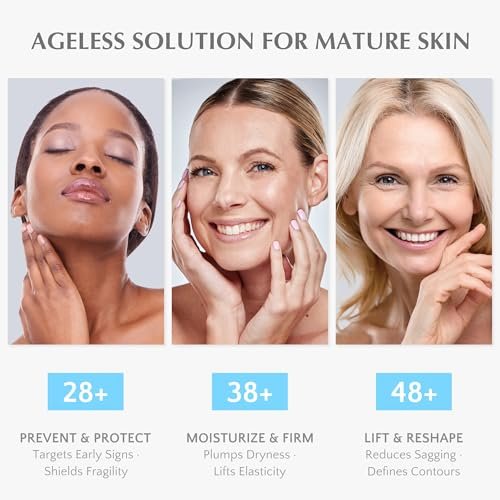 EnaSkin Retinol Collagen Face Cream – Anti Aging Wrinkle Cream for Women, Neck & Décolleté Moisturizer with 7% Hyaluronic Acid Serum, Day/Night Skin Firming & Tightening, 1.7 Oz Avelisse