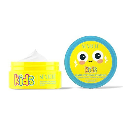 SEVICH Kids Hair Styling Pomade - Gentle Styling Clay for Toddlers & Kids, Water-Soluble, Long-Lasting Hold, Plant-Based, Sensitive Scalp Safe, 80g Avelisse