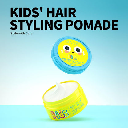 SEVICH Kids Hair Styling Pomade - Gentle Styling Clay for Toddlers & Kids, Water-Soluble, Long-Lasting Hold, Plant-Based, Sensitive Scalp Safe, 80g Avelisse