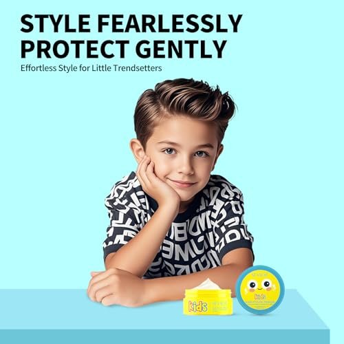 SEVICH Kids Hair Styling Pomade - Gentle Styling Clay for Toddlers & Kids, Water-Soluble, Long-Lasting Hold, Plant-Based, Sensitive Scalp Safe, 80g Avelisse