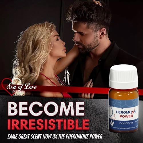 Sea Of Love Feromona Power Pheromones for Men to Attract Women | Unscented Alpha Male Human Pheromone, Strong Concentrate, Cologne Perfume - 1 Fl Oz - görsel 6