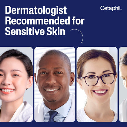 CETAPHIL Skincare Gift Set & Travel Companion for Sensitive Skin | Gentle Skin Cleanser, Daily Facial Cleanser, 2 x Moisturizing Lotion | TSA Approved | Dermatologist Recommended Brand