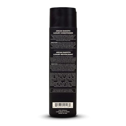 Jon Renau Argan Smooth Luxury Conditioner for Human Hair Wigs and Toppers – Deep Hydration, Detangling, Frizz Control – 8.5 oz Avelisse