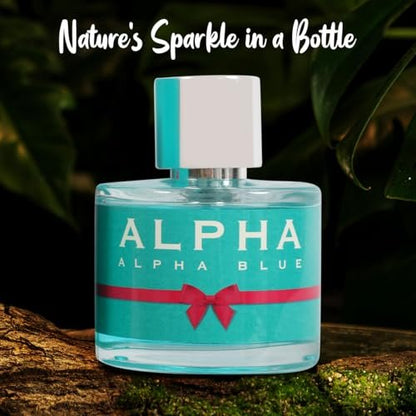 Alpha Blue Women's Perfume Eau de Parfum - Floral Fruity Fresh Scent, 100ml / 3.4 fl oz
