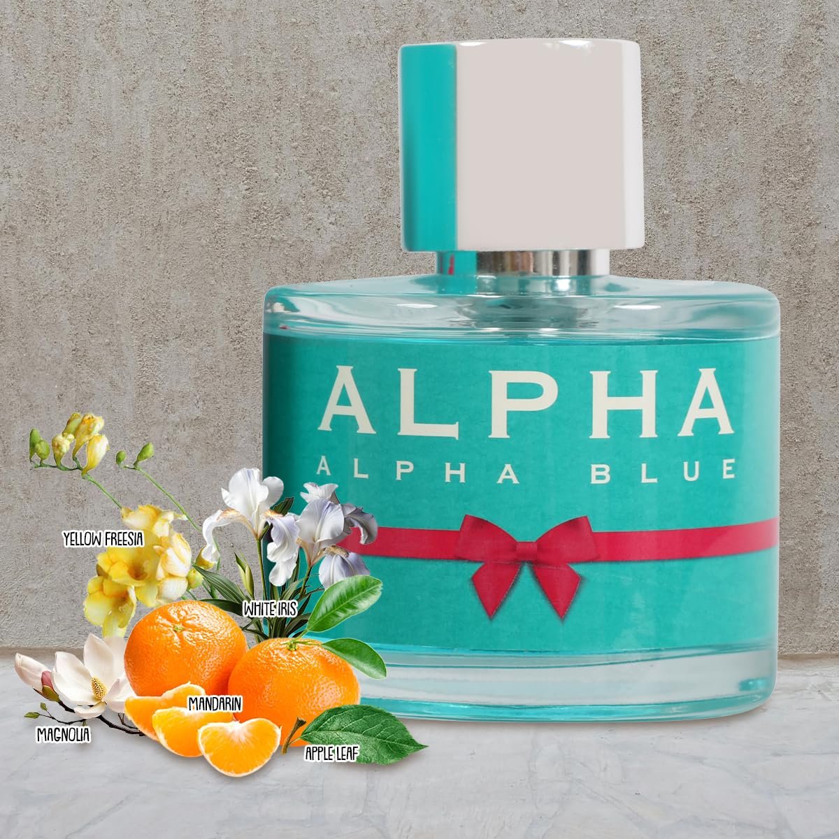 Alpha Blue Women's Perfume Eau de Parfum - Floral Fruity Fresh Scent, 100ml / 3.4 fl oz - görsel 3