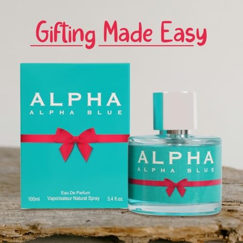 Alpha Blue Women's Perfume Eau de Parfum - Floral Fruity Fresh Scent, 100ml / 3.4 fl oz - görsel 8