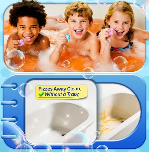Bath Bombs for Kids with Surprise Inside – 20 Pack Handmade Fizzy Bath Balls with Glow-in-the-Dark Toys, Fun Gift Set for Boys & Girls, Great for Christmas or Advent Calendar Avelisse