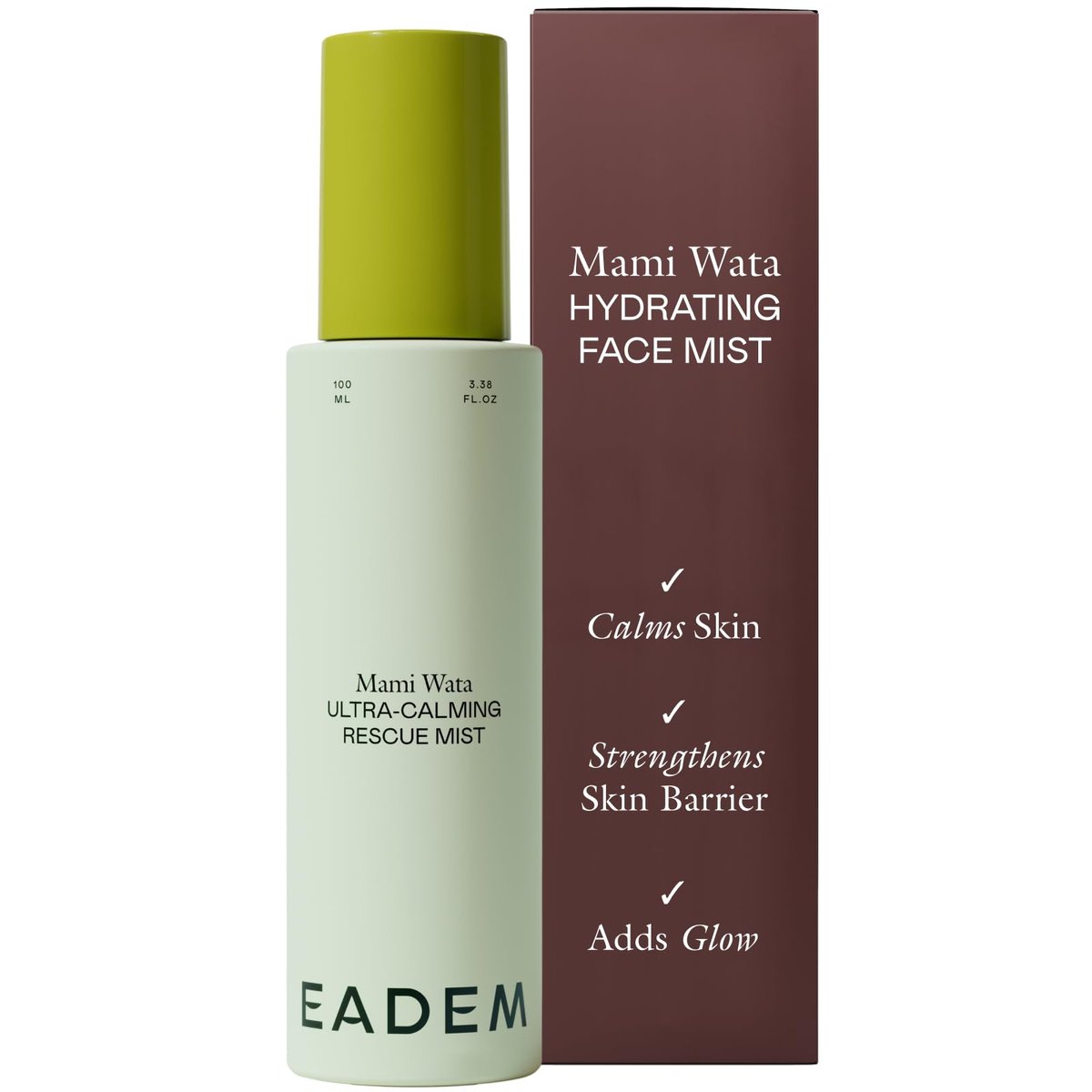EADEM Mami-Wata Ultra Calming Rescue Mist – Hydrating Face Mist with Barrier Repair Serum for Sensitive Skin, 3.38 fl oz Avelisse