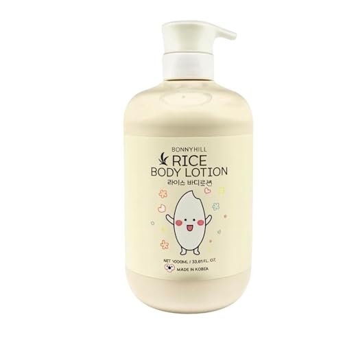 BONNYHILL Rice Body Lotion - Intense Moisturizer for Radiant Skin, 33.81 FL OZ Avelisse