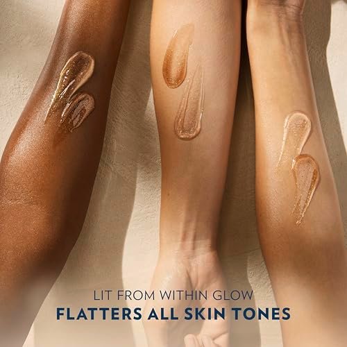 Vaseline Glazed and Glisten Sunlit Glow Body Gel Oil with Vanilla Cocoa & Shimmer – Ultra-Hydrating Lipids & 100% Pure Cocoa Butter, 6.8 oz - görsel 9