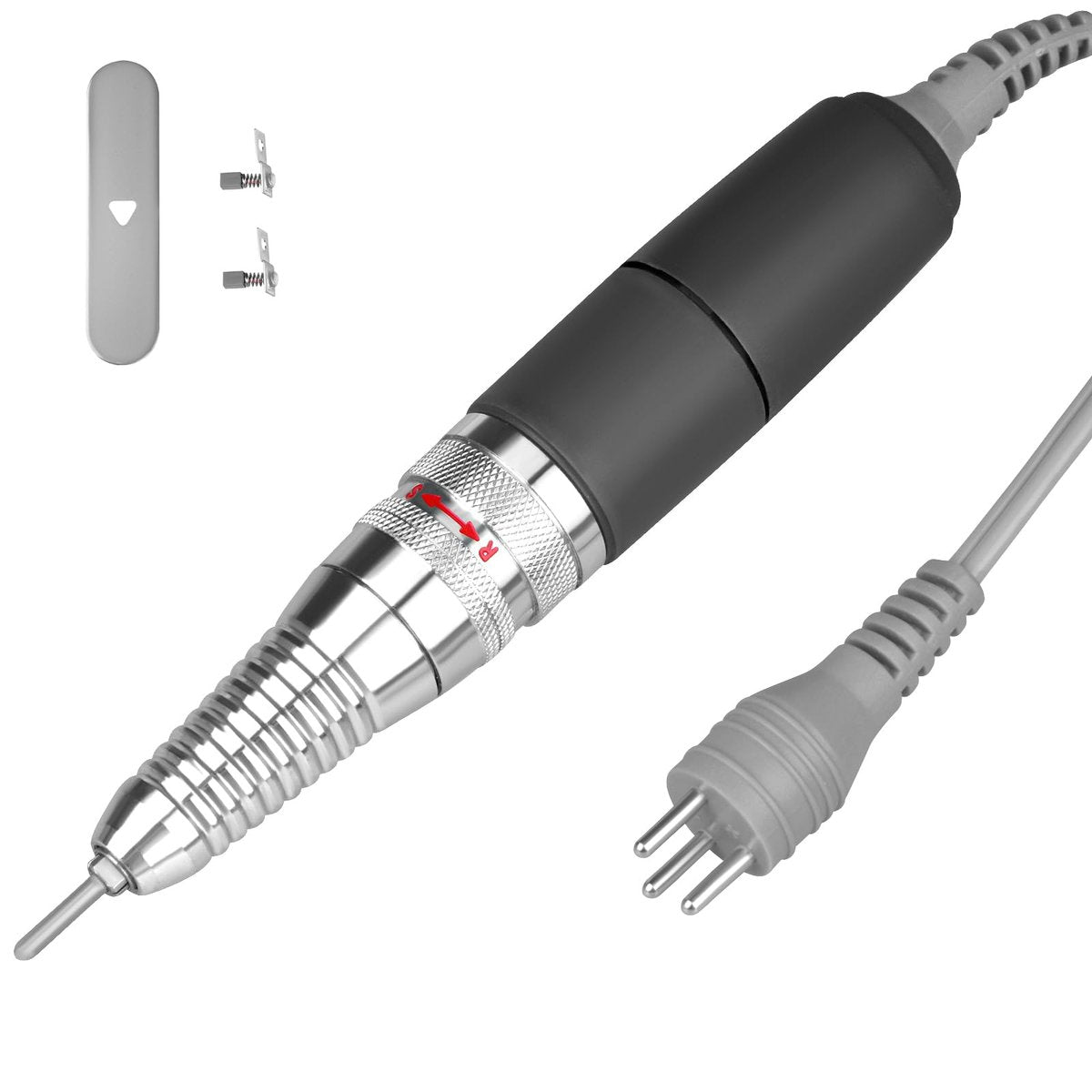 HoMove Nail Drill Handpiece Replacement Compatible with KUPA & UP200 - 3-Pin, Low Noise, Aluminum Body Avelisse