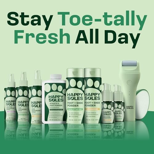 Happy Soles Calming Magnesium Oil Spray for Feet – Relaxing Lavender Mist for Nighttime Routine – Fast Absorbing, Hydrating Foot Spray – Vegan, Cruelty-Free, Paraben-Free (4 Fl Oz) Avelisse