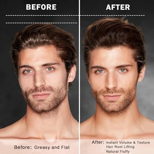 LZXLUKGIR Hair Styling Powder - Lightweight Volumizing Texture Powder for Men & Women, Matte Finish, Best for Short to Medium Hair (0.08 oz) - görsel 4