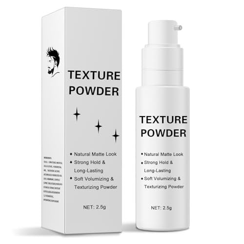 LZXLUKGIR Hair Styling Powder - Lightweight Volumizing Texture Powder for Men & Women, Matte Finish, Best for Short to Medium Hair (0.08 oz) - görsel 2