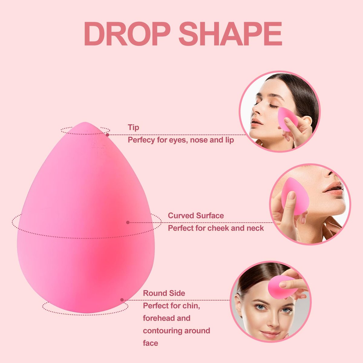 Mothers Day Gifts for Mom from Daughter Son, Makeup Brushes Set Gifts for Women Teen Girls Wife Mom Sister, 13 Pcs Premium Kit with Foundation Concealer Blush Sponge Professional Beauty Accessories - görsel 7