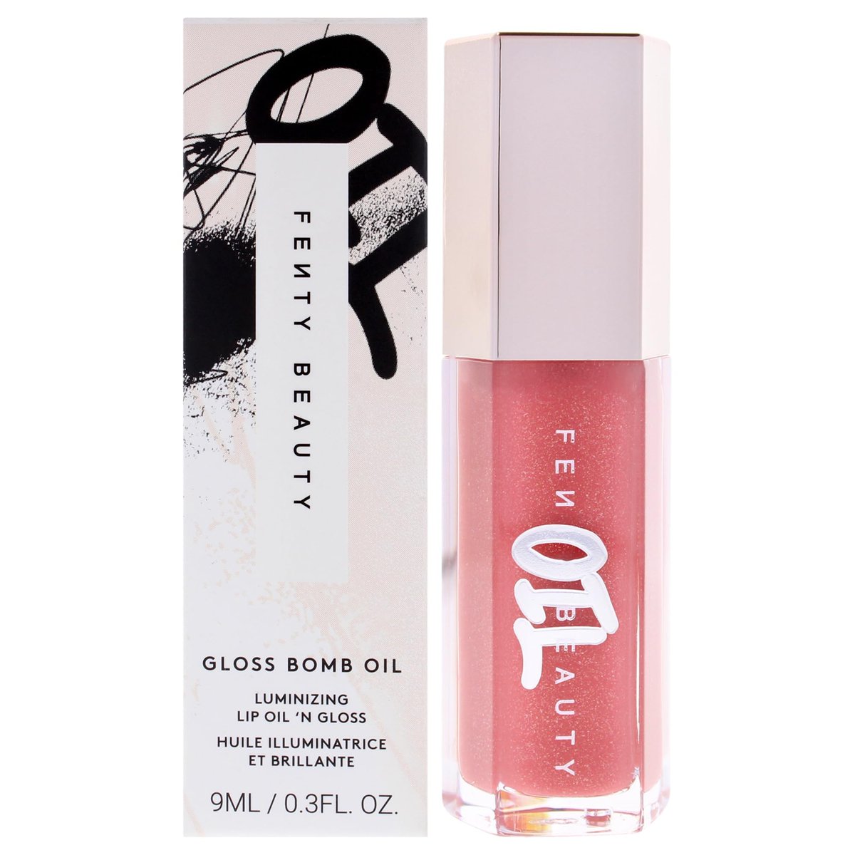 Fenty Beauty Gloss Bomb Luminizing Lip Oil N Gloss - 01 Fussy (Cranberry) - 0.3 oz Avelisse