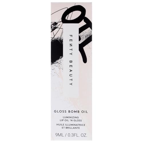 Fenty Beauty Gloss Bomb Luminizing Lip Oil N Gloss - 01 Fussy (Cranberry) - 0.3 oz Avelisse