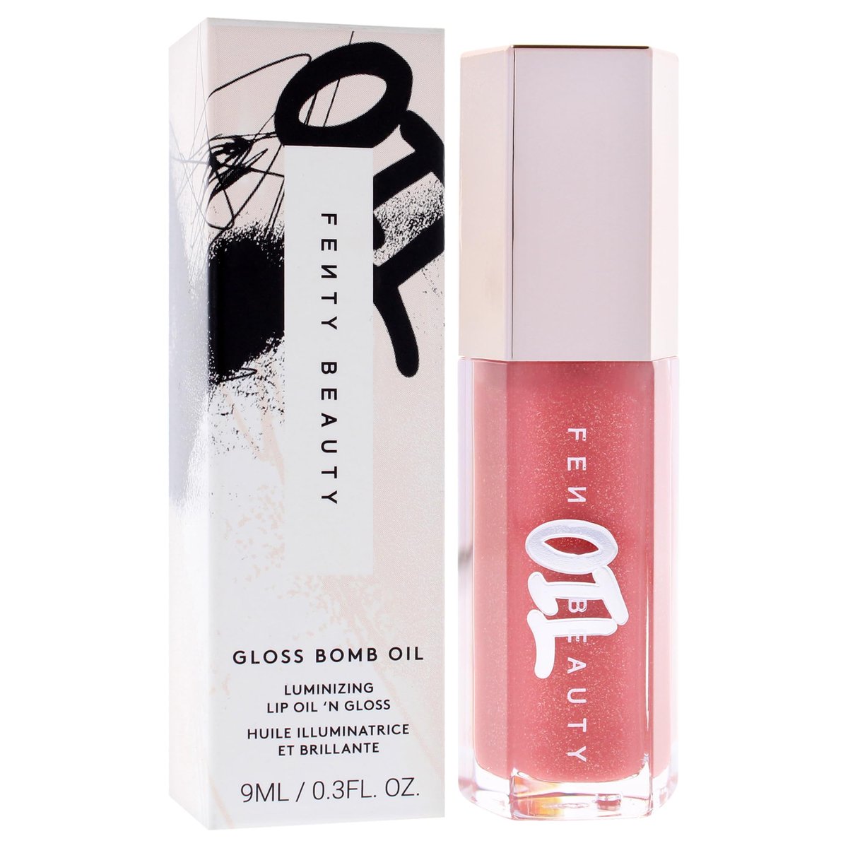 Fenty Beauty Gloss Bomb Luminizing Lip Oil N Gloss - 01 Fussy (Cranberry) - 0.3 oz Avelisse