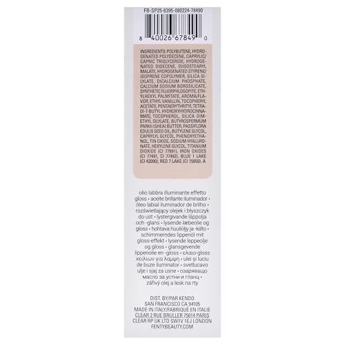 Fenty Beauty Gloss Bomb Luminizing Lip Oil N Gloss - 01 Fussy (Cranberry) - 0.3 oz Avelisse