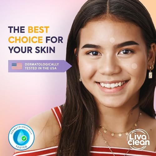 Livaclean 120 CT Pimple Patches with Salicylic Acid, Tea Tree & Calendula Oil – Four Sizes Acne Patches for Face, Hydrocolloid Zit Dots, Invisible Acne Stickers - görsel 9
