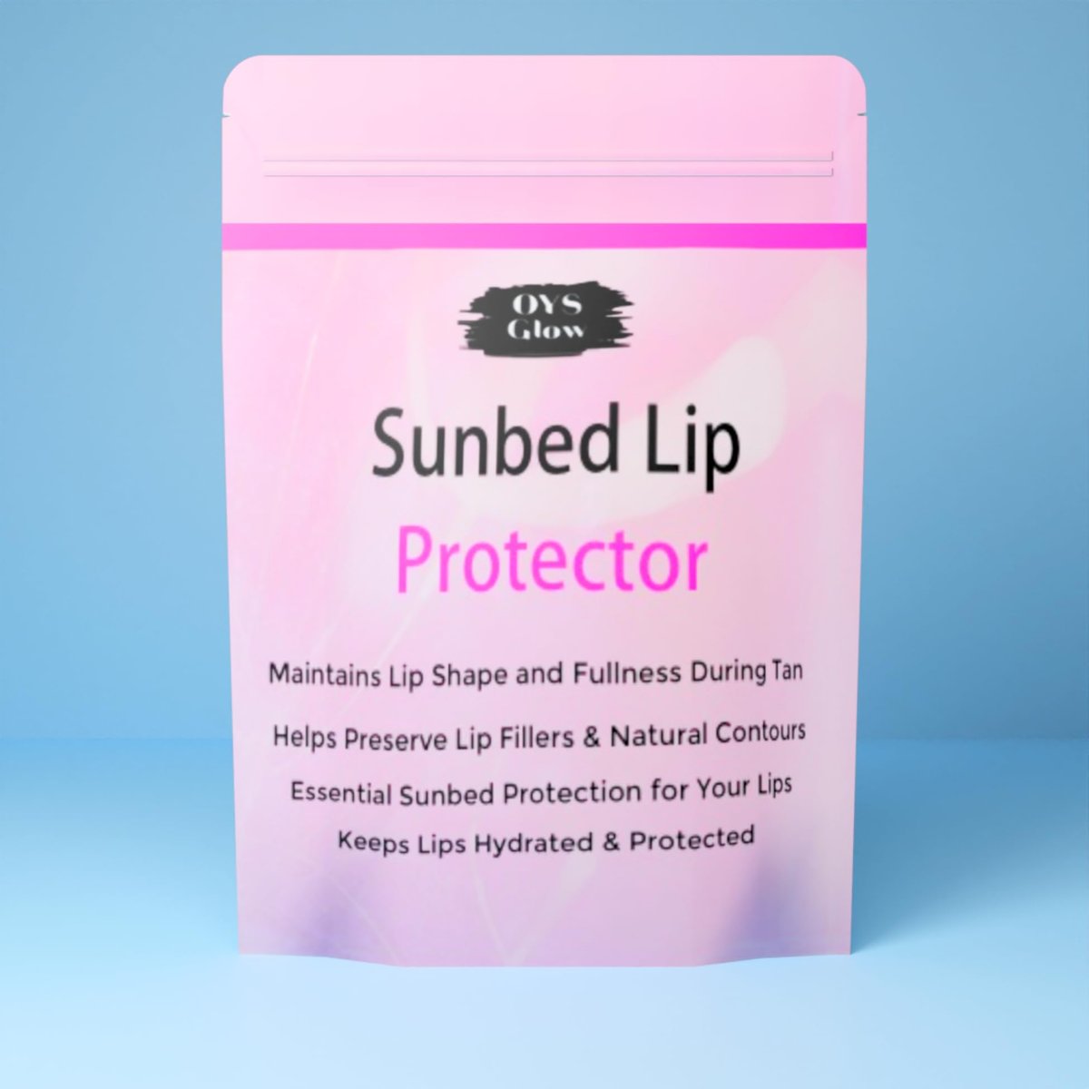 Sunbed Protective Lip Cover - UV Shield for Lips, Silicone Lip Protector for Tanning Sessions Avelisse