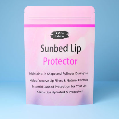 Sunbed Protective Lip Cover - UV Shield for Lips, Silicone Lip Protector for Tanning Sessions Avelisse