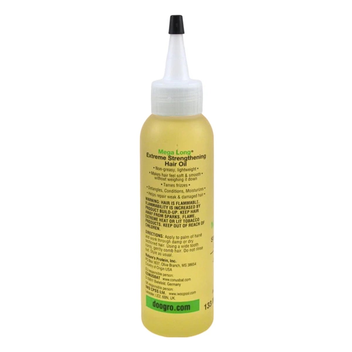 Doo Gro Mega Long Extreme Strengthening Oil - 4.5 Fl Oz (133 ml) Hair Treatment Oil for Growth and Strength Avelisse