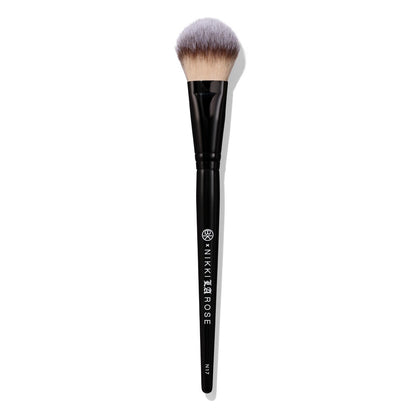 BK BEAUTY NIKKI LA ROSE N17 Multi-Pro Face Brush – Dual-Sided Paddle Brush for Flawless Liquid & Powder Application Avelisse