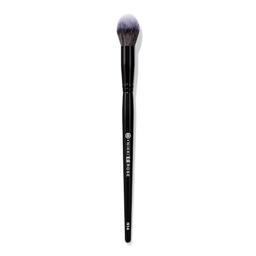 BK BEAUTY NIKKI LA ROSE N14 Petite Precision Concealer Brush - Multi-Tasking Tapered Makeup Brush for Under-Eye, Concealer, Powder & Small Areas Avelisse