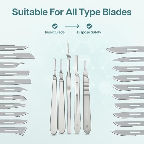 Paragon Mount Dermaplane Blade Remover Box (2-Pack) – Safe & Easy Blade Disposal for Up to 300 Blades, Compatible with Handles #3, #4, #7, for Salon, Crafting, or Home Use - görsel 6