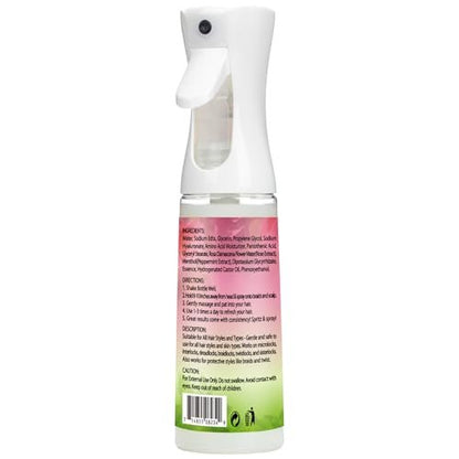 2-Pack Rose Water & Peppermint Hair Loc Spray – Moisturizing & Refreshing Dreadlock Hydrator, Nourishing Scalp Treatment for Dry Locs, 3.33 Fl Oz Each Avelisse