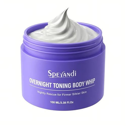 Sperandi Overnight Toning Whip - Anti-Wrinkle Firming Body Lotion for Smooth & Tight Skin, Targets Loose Skin & Stretch Marks on Belly, Thighs & Booty, 3.38 fl oz Avelisse