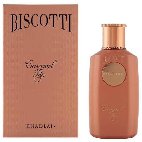 Khadlaj Biscotti Caramel Pop Extrait de Parfum – Sweet Gourmand Fragrance for Unisex, 3.4 oz (100ml) - görsel 4
