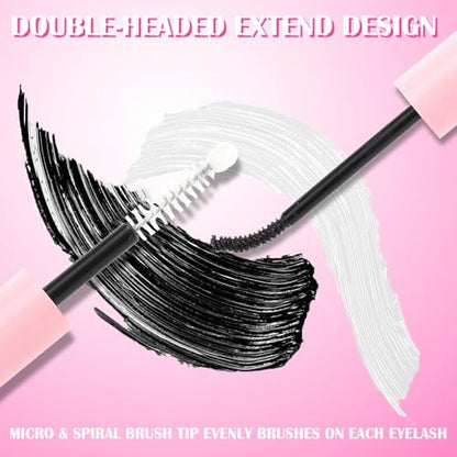 YIDUO Bond and Seal 4-in-1 Long Lasting Cluster Lash Glue Tool Kit for DIY Eyelash Extensions - Waterproof Strong Hold with Removers & Tweezers