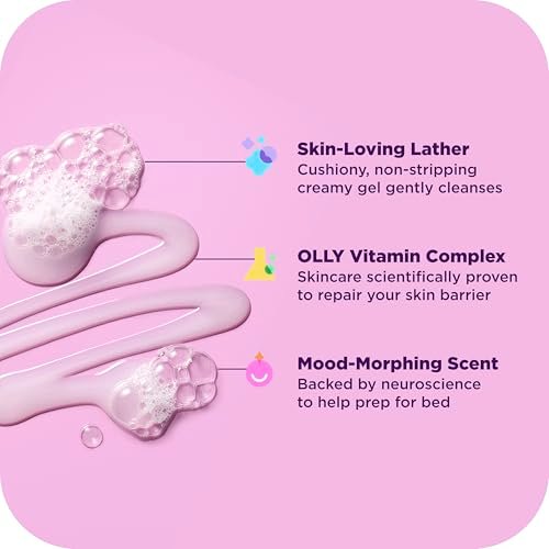 OLLY Body Wash Mixed Pack 4 Count – Restore Skin Barrier & Hydrate Skin, 3 oz Each - görsel 8