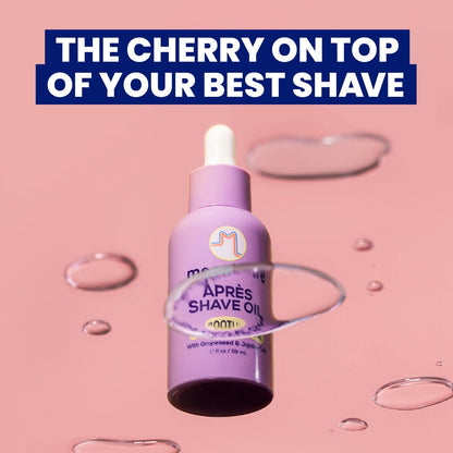 Megababe Après Shave Oil – Soothing After-Shave Oil with Grapeseed & Jojoba Oils, 2 fl oz Avelisse