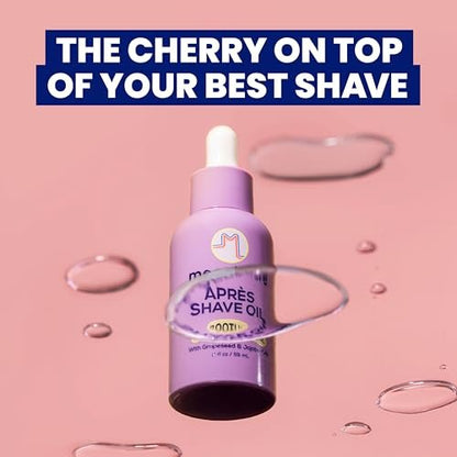 Megababe Après Shave Oil – Soothing After-Shave Oil with Grapeseed & Jojoba Oils, 2 fl oz Avelisse
