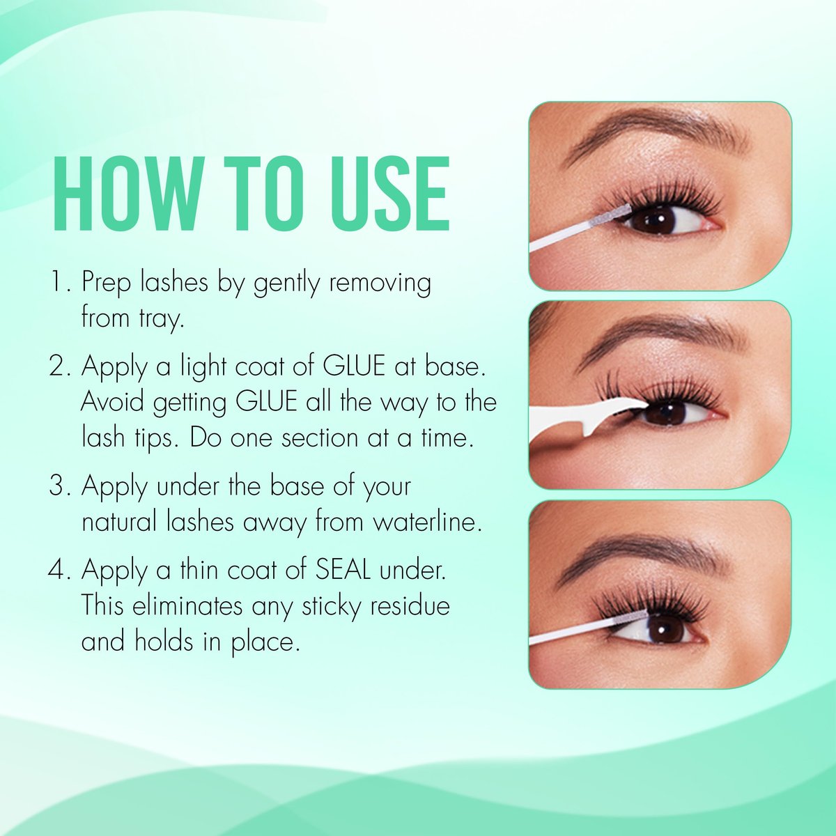DUO Under Lash Glue & Seal – Clear Eyelash Adhesive for DIY Lash Clusters, Strong Hold & Gentle Removal, 1 Day Wear - görsel 11
