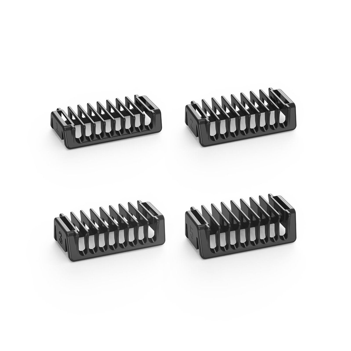 Double-Sided Guard Combs for Oster O Blade QP2724 QP2520 QP2530 QP2620 QP2630 Pro 360 Series – 4-Pack (1/2/3/5 mm) Beard Trimmer Attachments - görsel 13