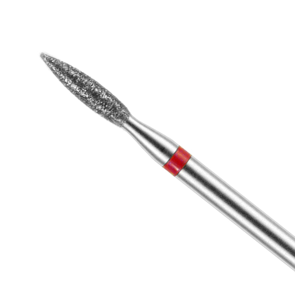 10 Piece Diamond Flame Cuticle Drill Bits with Case - 3/32'' Nail Drill Bits for Electric Nail File, Cuticle Bits Manicure Pedicure Kit - görsel 5