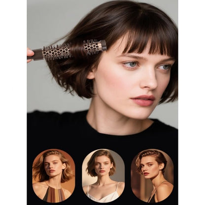 3-Piece Small Round Brush Set for Blow Drying - 0.78/0.70/0.59 Inch Blowout Roller Hairbrush with Soft Nylon Bristles for Volume, Styling, Bangs, Roots, Curling - Perfect for Short, Wavy, Thin Hair (Men & Women) Avelisse