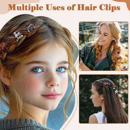 70 Pcs Mini Hair Claw Clips - Non Slip Tiny Jaw Claws for Women & Girls with Compartment Box, 7 Colors