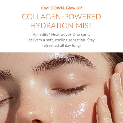 DHC Super Collagen Supreme Mist – Hydrating Facial Toner Mist, 1.69 fl oz (50ml) Avelisse
