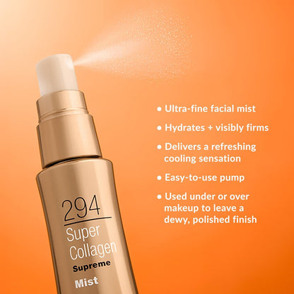 DHC Super Collagen Supreme Mist – Hydrating Facial Toner Mist, 1.69 fl oz (50ml) Avelisse