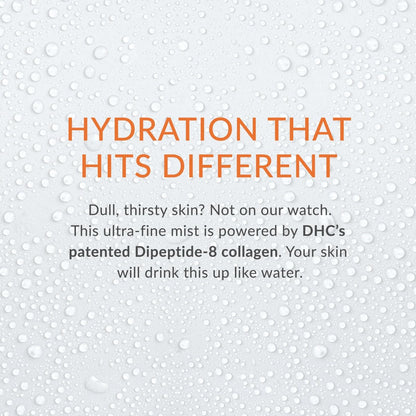 DHC Super Collagen Supreme Mist – Hydrating Facial Toner Mist, 1.69 fl oz (50ml) Avelisse