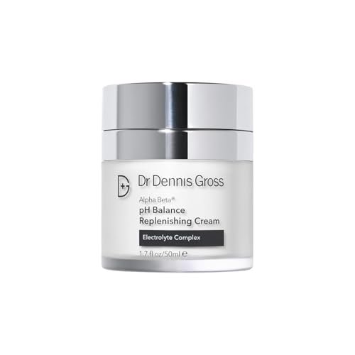 Dr Dennis Gross Alpha Beta pH Balance Replenishing Cream – Lightweight Gel-Cream with Electrolytes, Phytic Acid & AHAs for Hydrated, Soothed & Balanced Skin, 1.7 fl oz Avelisse