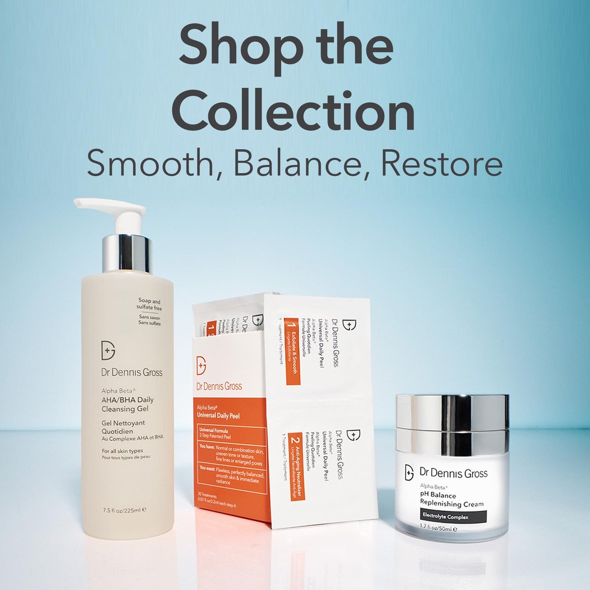 Dr Dennis Gross Alpha Beta pH Balance Replenishing Cream – Lightweight Gel-Cream with Electrolytes, Phytic Acid & AHAs for Hydrated, Soothed & Balanced Skin, 1.7 fl oz Avelisse