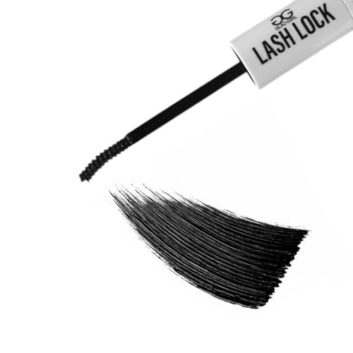 GladGirl Lash Lock Bond & Seal – Dual-Ended Eyelash Adhesive & Seal, Latex-Free & Waterproof, Long-Lasting Hold for DIY Lash Extensions & Clusters, Black, 8ml Avelisse